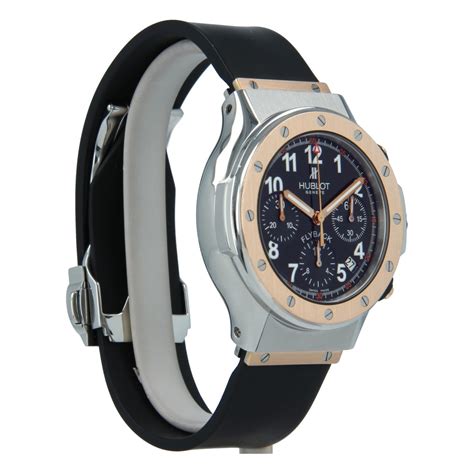 Hublot Super B Flyback Chronograph Steel and Rose Gold 